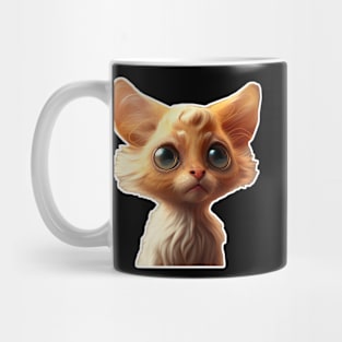 Cute Chibi Cat Merch - Adorable Feline Apparel and Accessories Mug